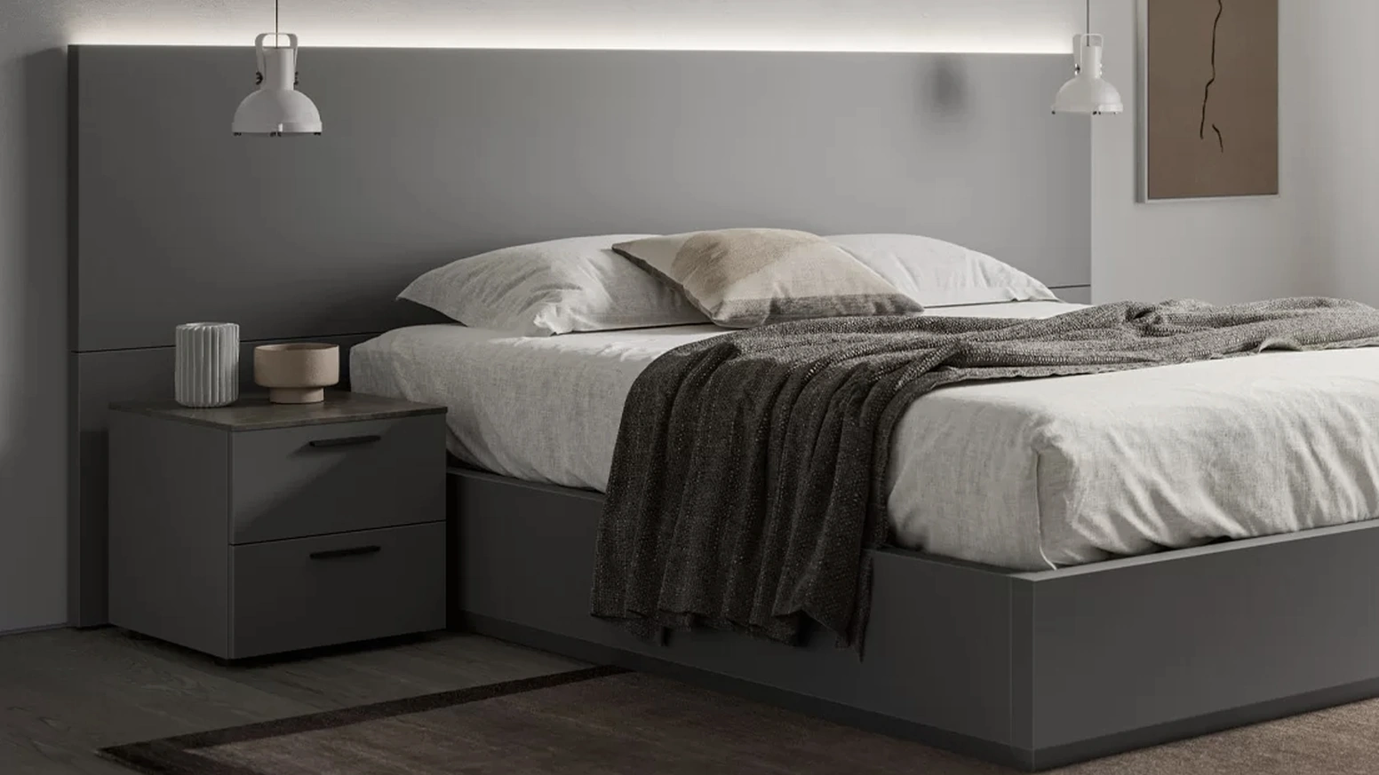 Comodino Sistema Ventidue di SantaLucia