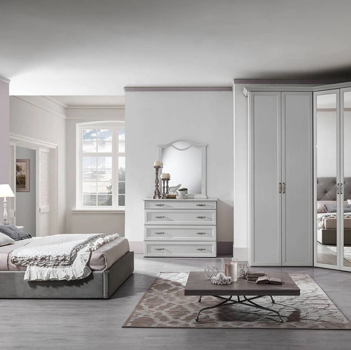 Letto imbottito Demetra DE01 di MCSMobili