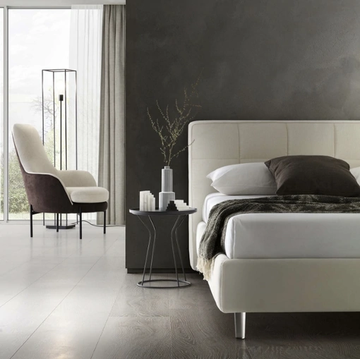 Letto in tessuto Gaucho di Le Comfort