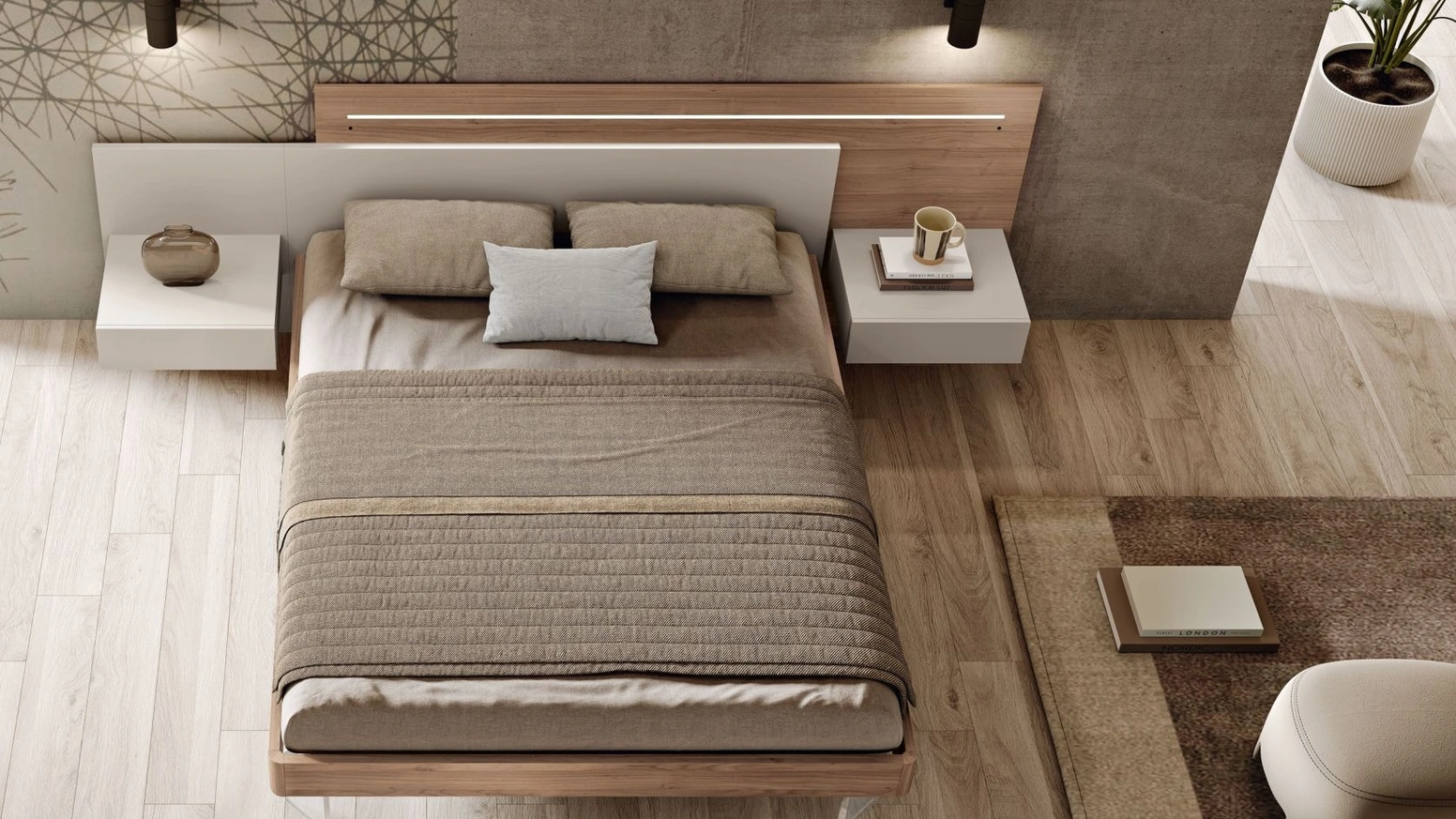 Letto Lyra LY10 di MCSMobili