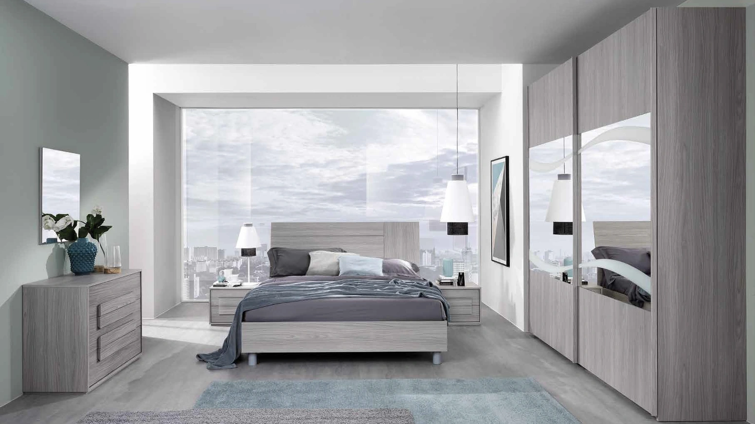 Letto matrimoniale Le isole - Linosa di MCSMobili