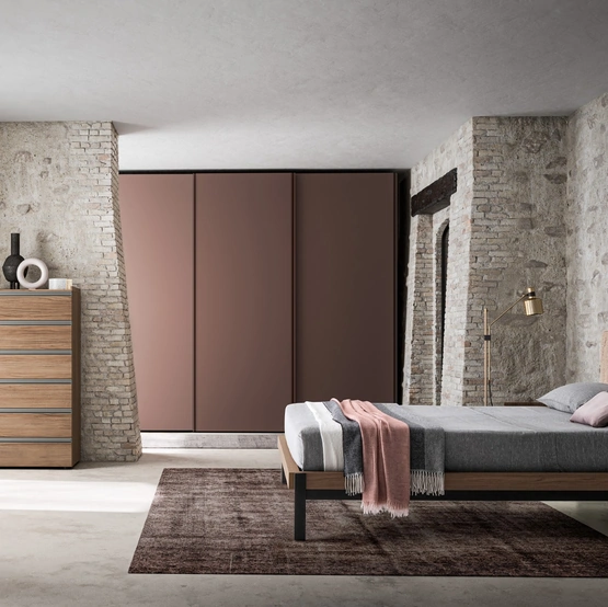 Letto con testiera Adam di SantaLucia