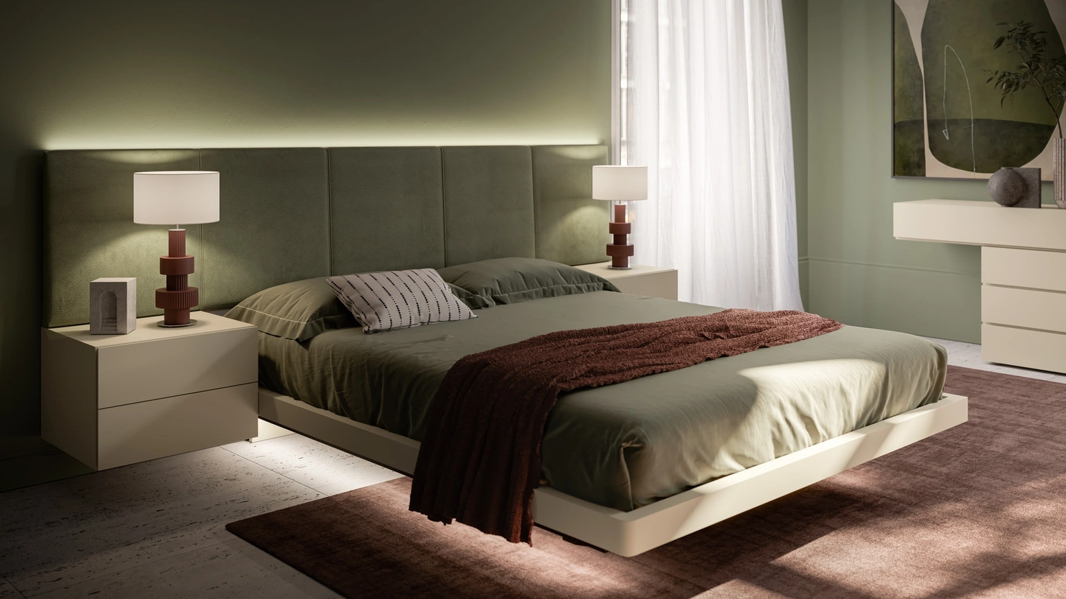 Letto Solano Imbottito di SantaLucia