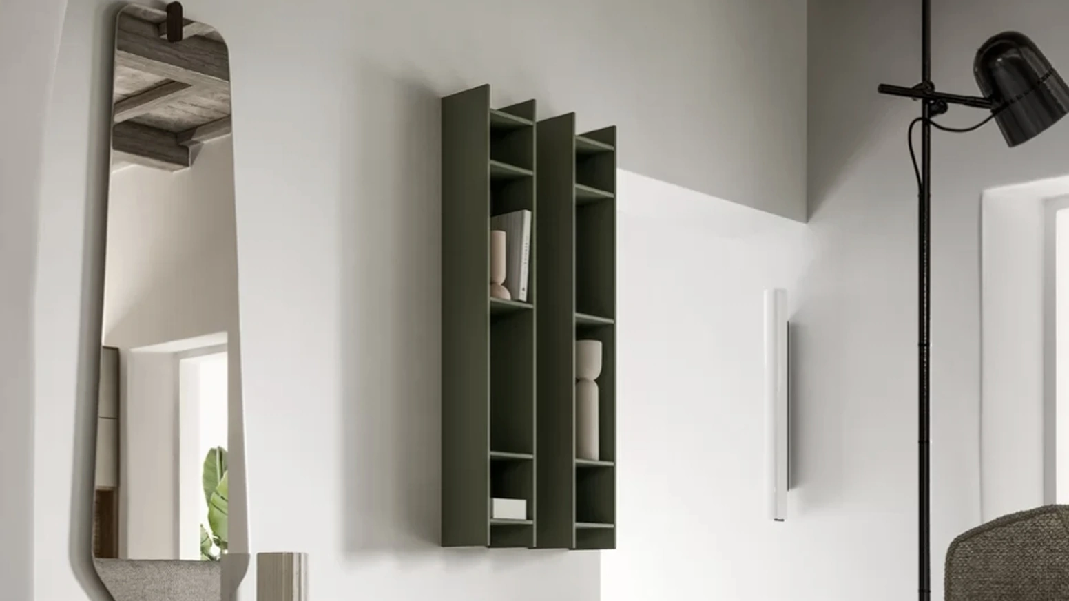 Libreria sospesa Alveare Appeso di SantaLucia