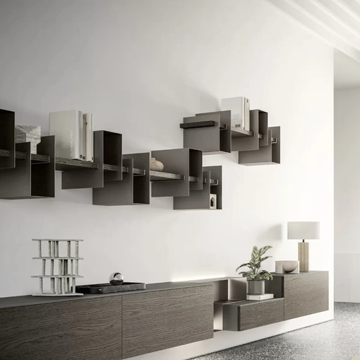 Libreria sospesa Lamina di SantaLucia