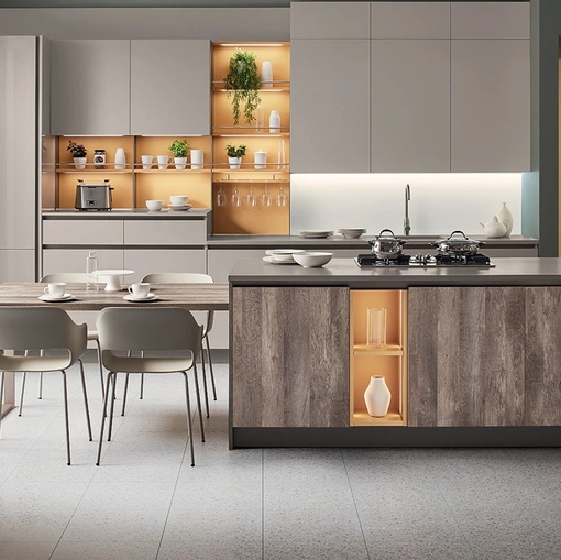 Libreria divisoria Living 06 di Veneta Cucine