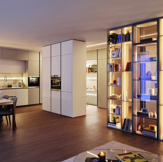 Libreria divisoria Living 07 di Veneta Cucine