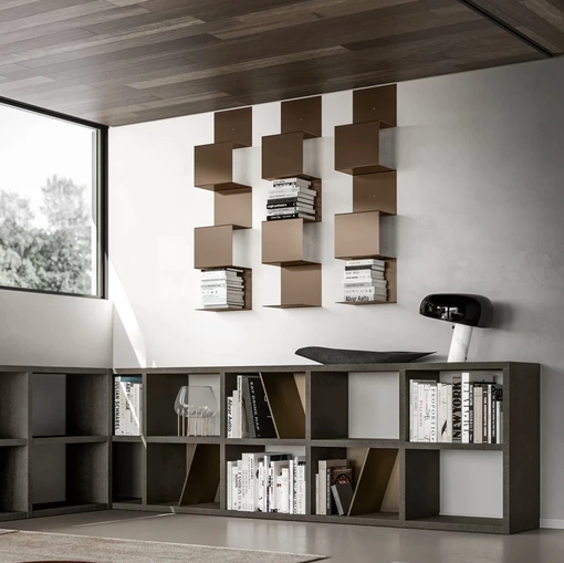 Libreria sospesa Snake di SantaLucia