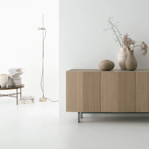 Madia Demetra 180 in laminato effetto legno di Target Point