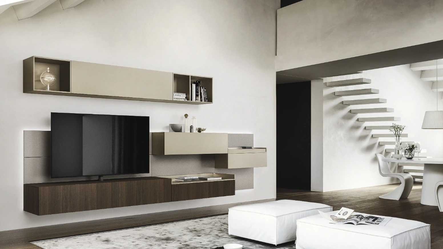 Parete Attrezzata Lampo 016 di Sangiacomo