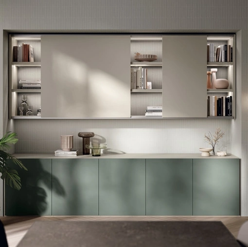 Parete Attrezzata Living Regola 02 di Scavolini