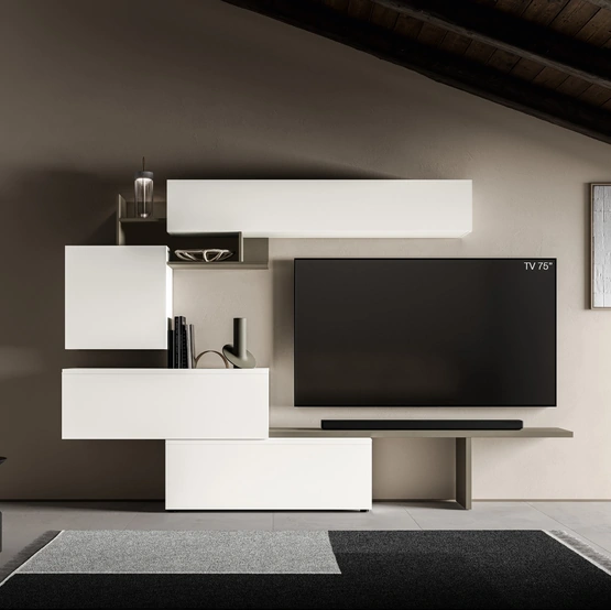 Parete Attrezzata Pratico PTG405 di SantaLucia