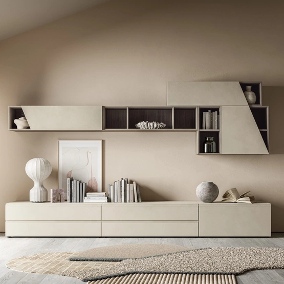 Parete Attrezzata Pratico PTG421 di SantaLucia