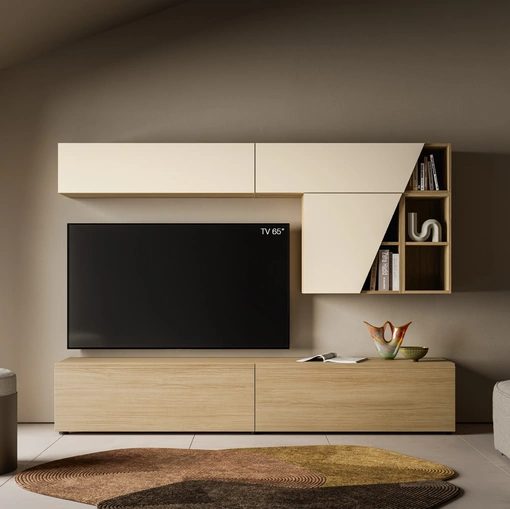 Parete Attrezzata Pratico PTG427 di SantaLucia