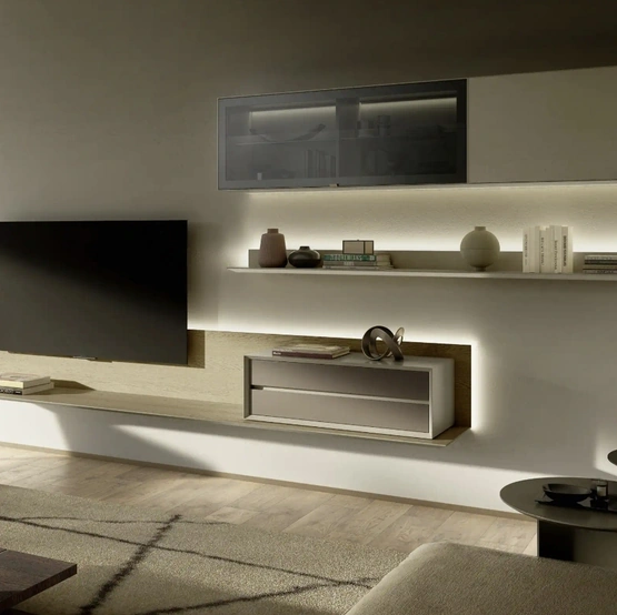 Parete Attrezzata Domino 02 di Sangiacomo