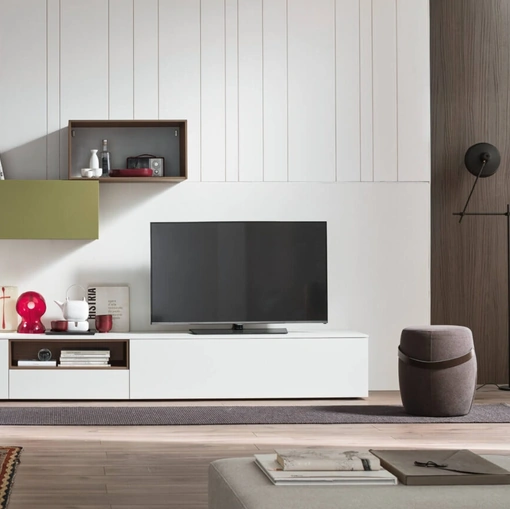 Parete Attrezzata Seta Comp SU2206 di Maronese