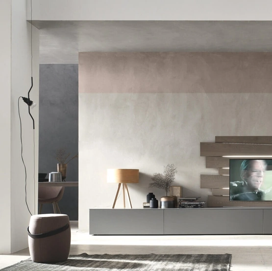 Parete Attrezzata Seta Scuderia Comp SA2223 di Maronese