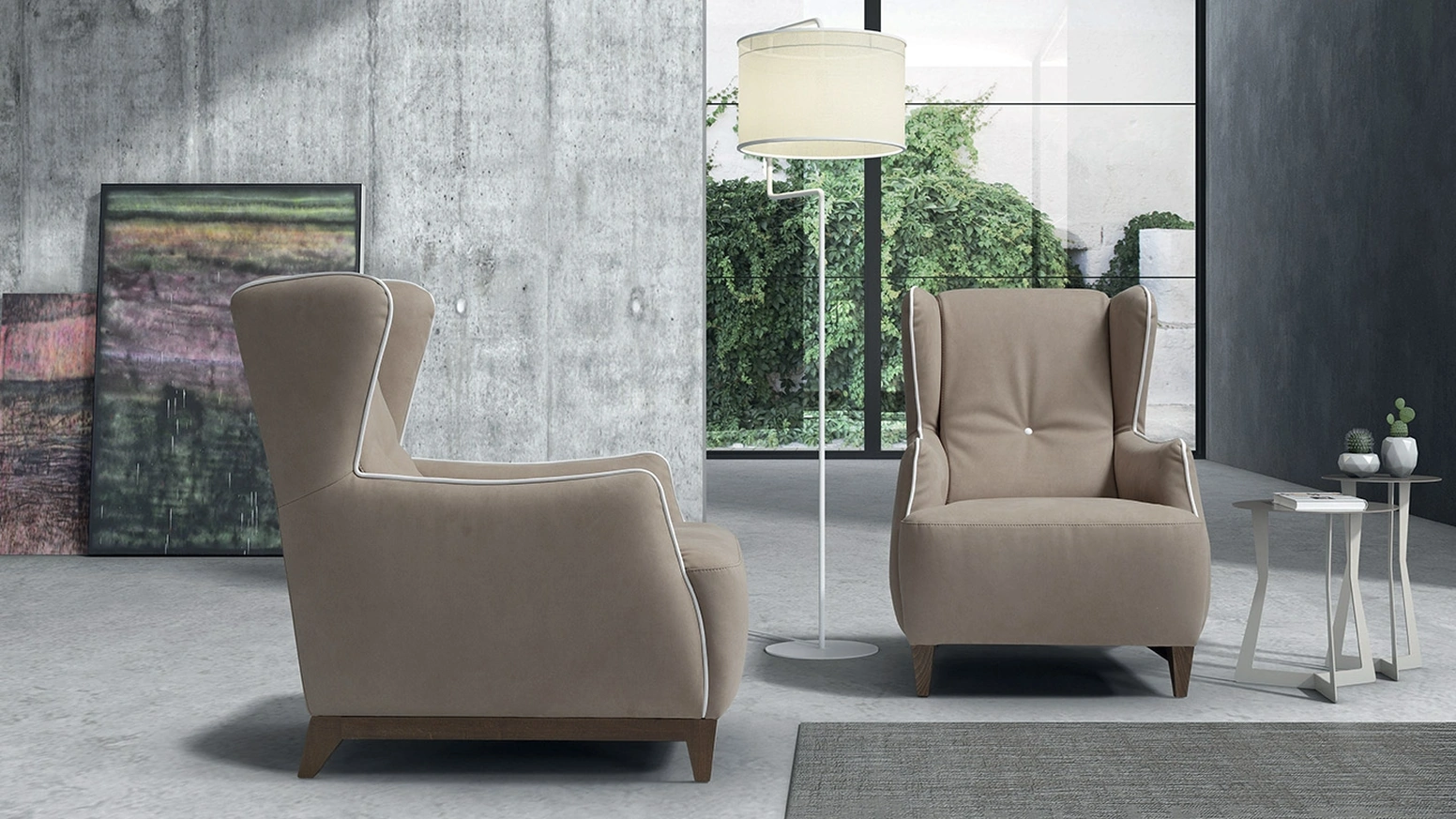 Poltrona in tessuto Randy di Egoitaliano