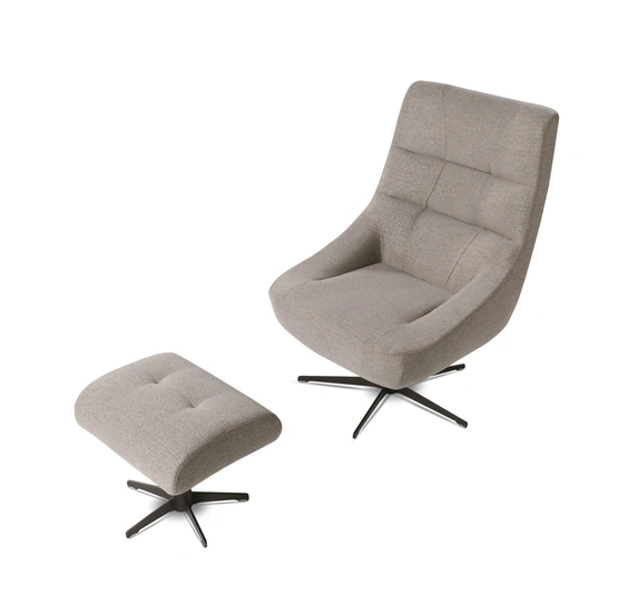 Poltrona in tessuto Giulia di Nicoletti Home