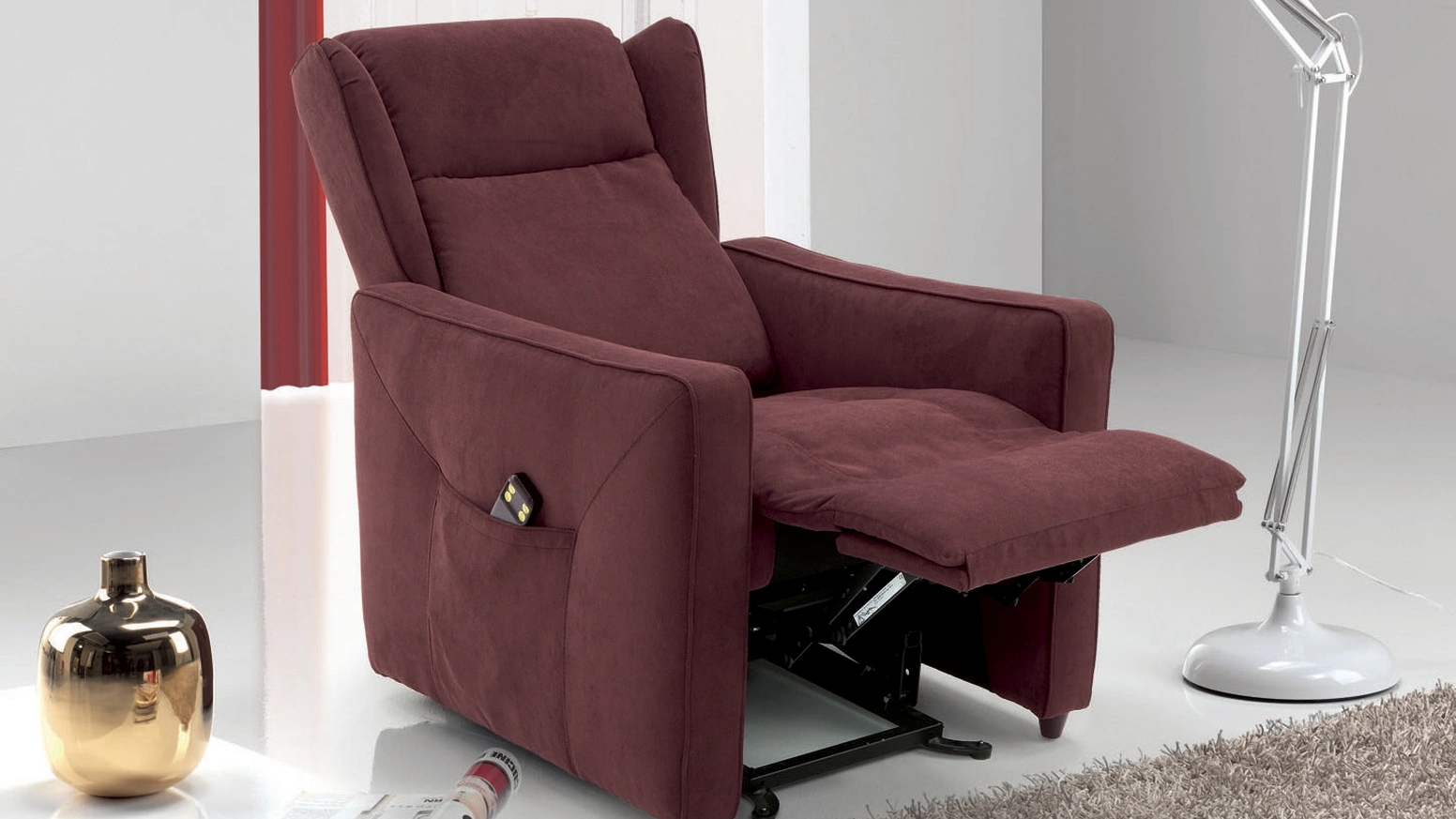 Poltrona Relax con alzapersona Molly di Nicoletti Home