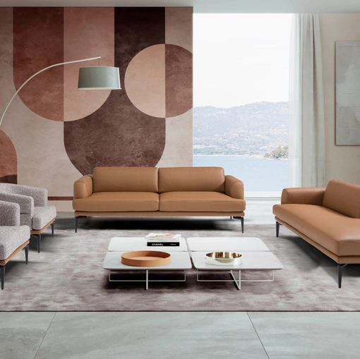 Poltrona in tessuto Tiago di Egoitaliano