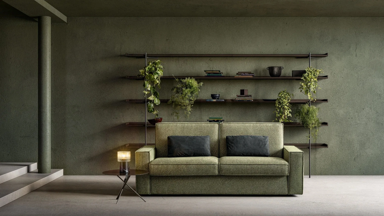 Divano Letto lineare Beauty di Samoa