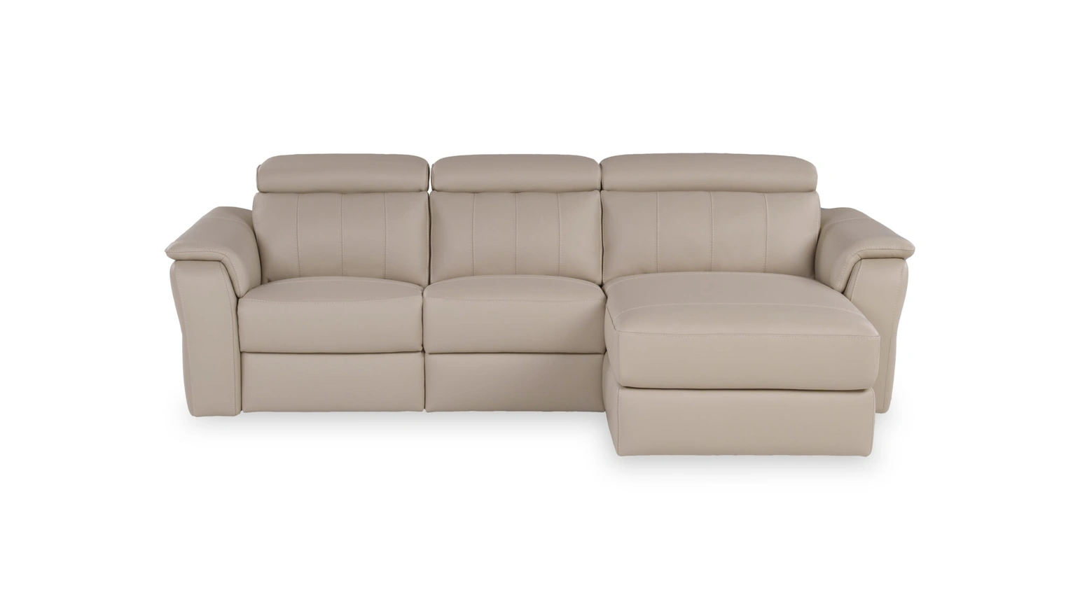 Divano relax con penisola Bismark di Nicoletti Home