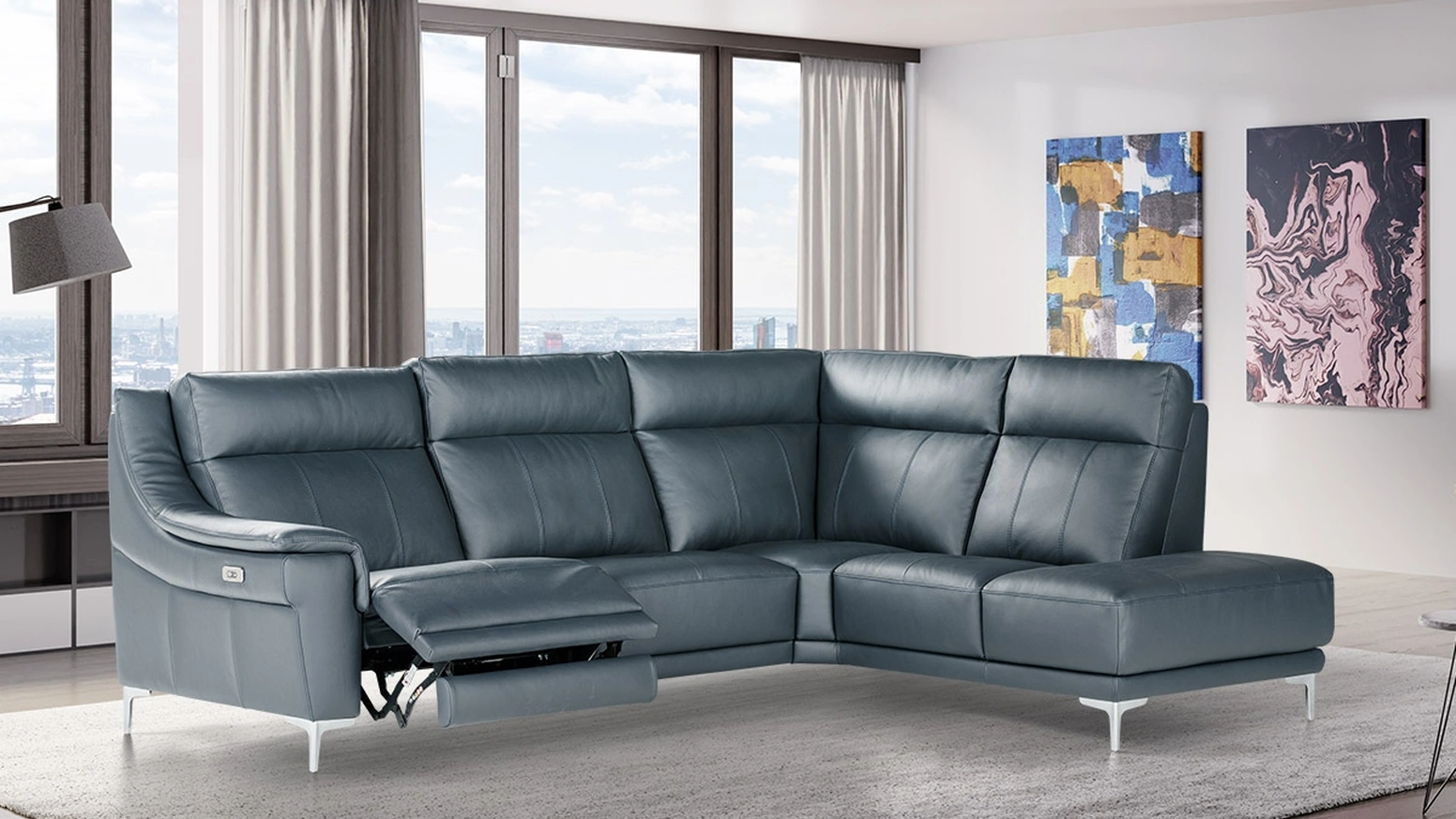 Divano relax angolare Buffalo di Nicoletti Home