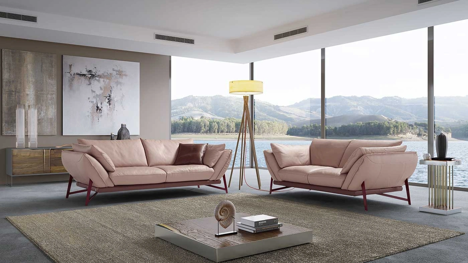 Divano lineare Giada di Egoitaliano