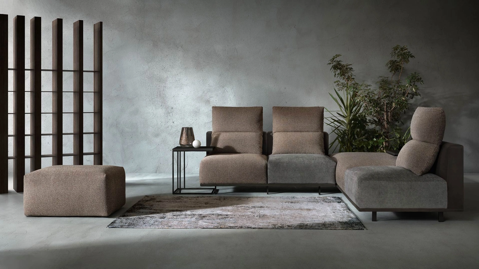 Divano ad angolo Ginny di Samoa