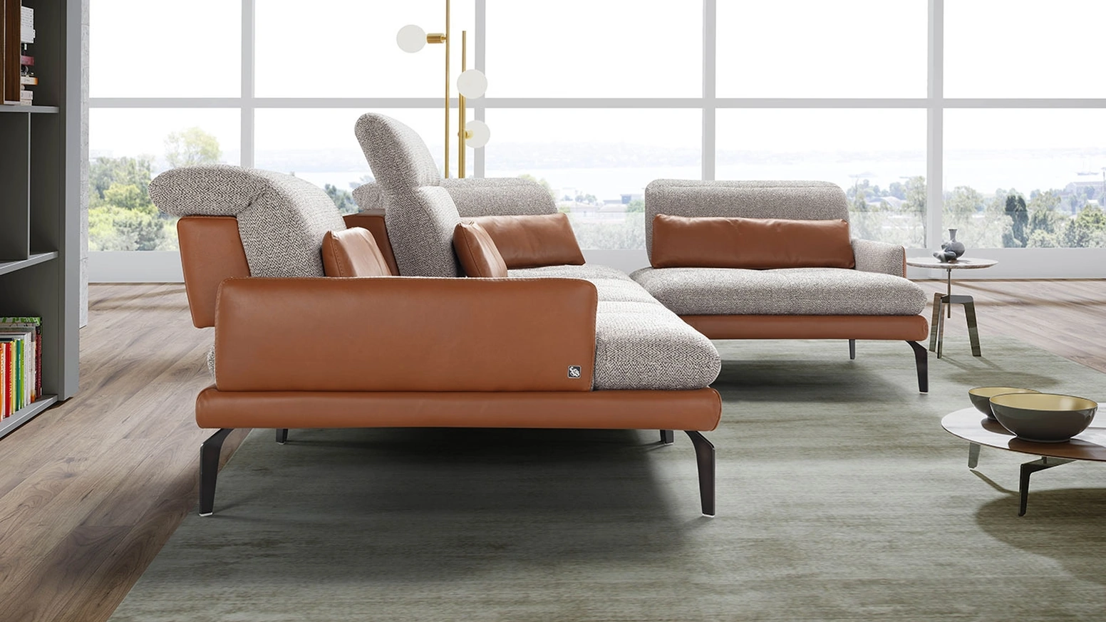 Divano angolare Jacklyn di Egoitaliano