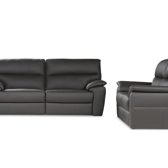 Salotto relax Detroit in pelle di Nicoletti Home