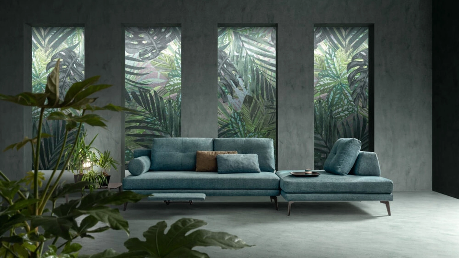 Divano angolare Nixon di Samoa