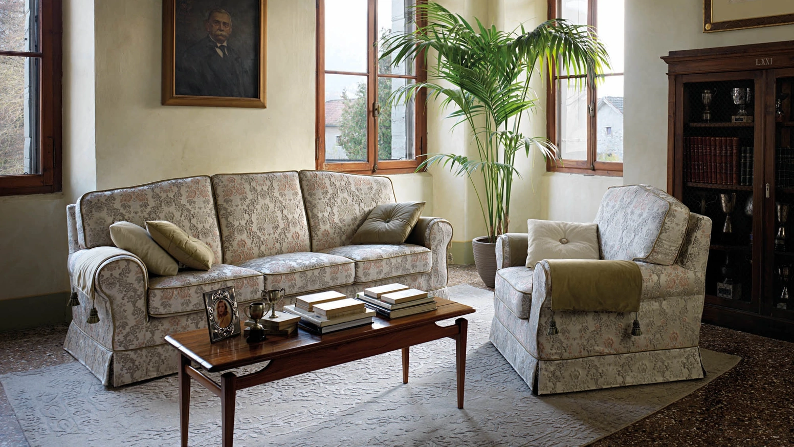 Salotto lineare classico Royal di Samoa