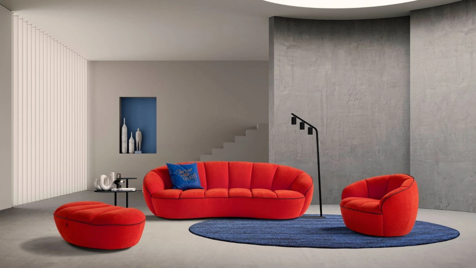 Divano lineare Shai di Egoitaliano