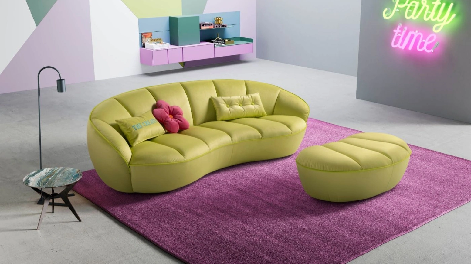 Divano lineare Shai di Egoitaliano