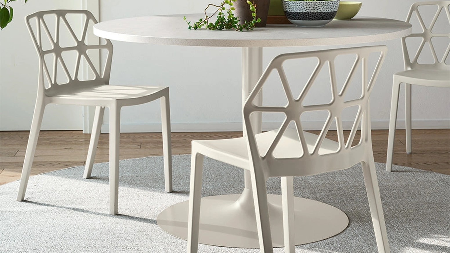 Sedia di design in polipropilene Alchemia di Connubia