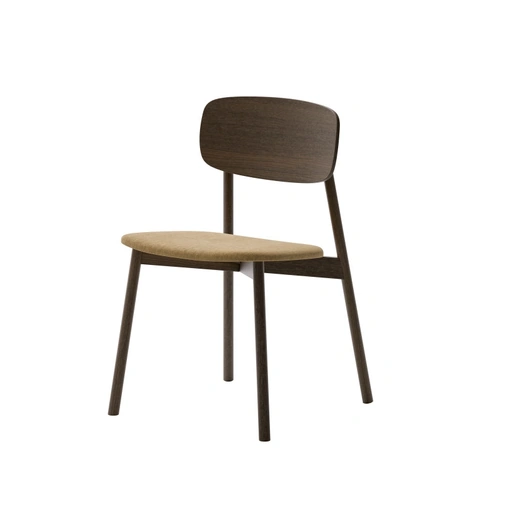 Sedia Alessia in frassino con seduta imbottita di Veneta Cucine