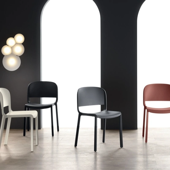 Sedia Dome260 in polipropilene di Scavolini