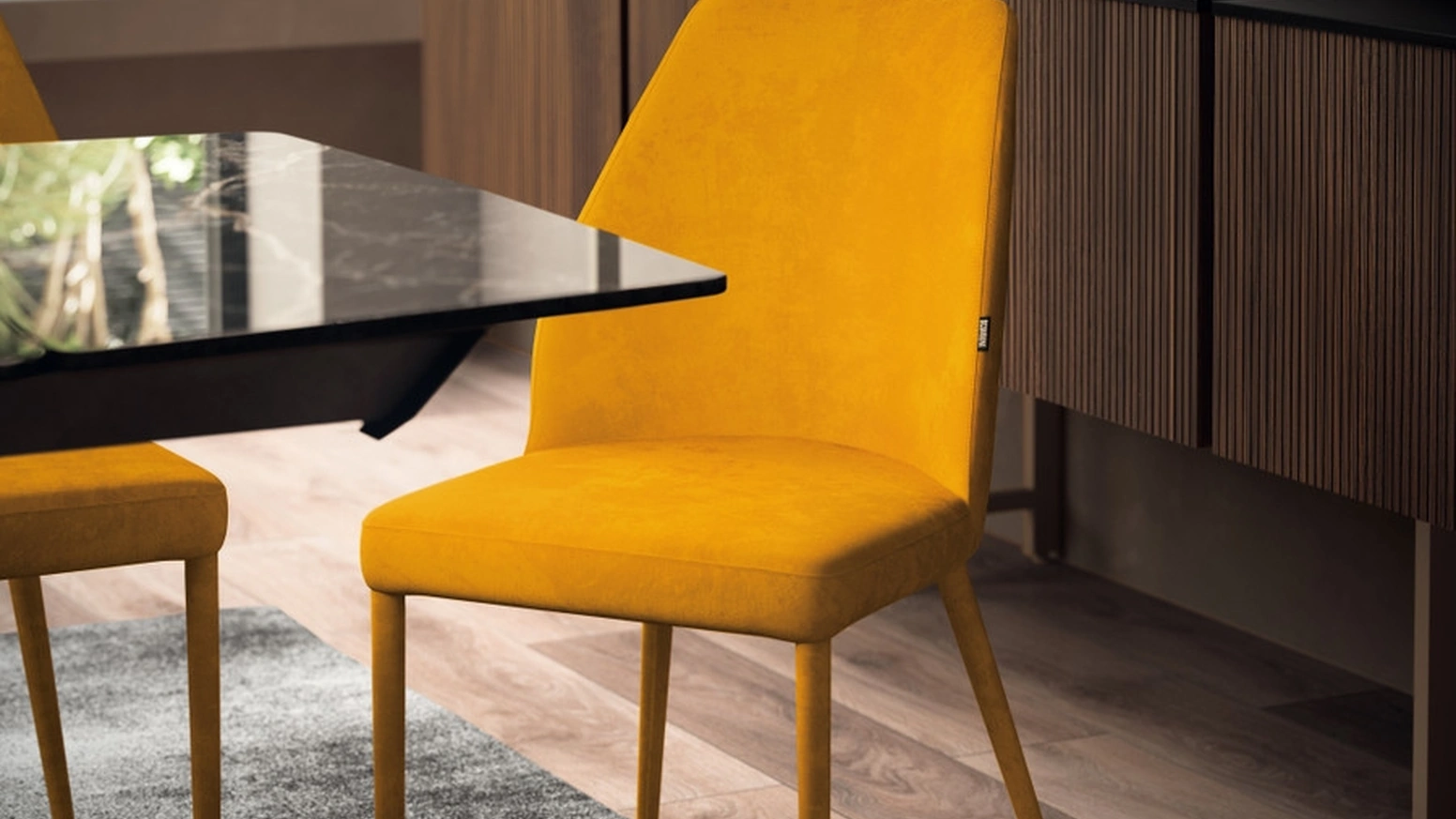 Sedia Havana in tessuto di Scavolini