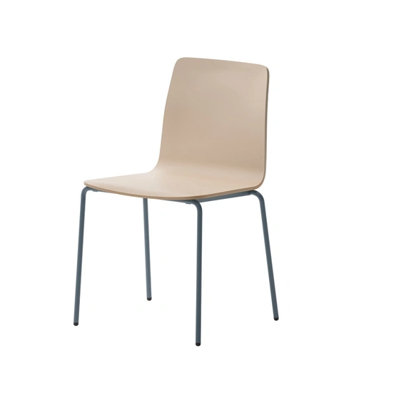 Sedia Inga in tecnopolimero con struttura in acciaio di Veneta Cucine
