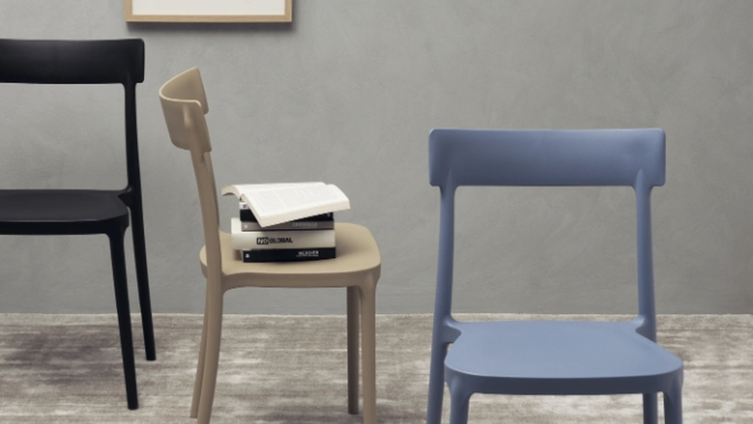 Sedia Lean in polipropilene di Scavolini