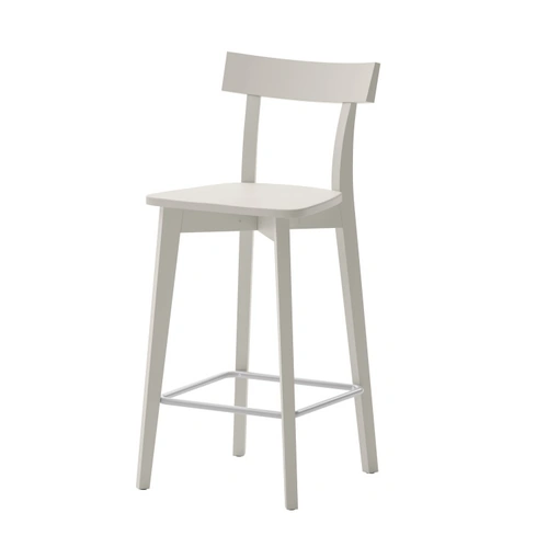 Sgabello Maya in faggio laccato di Veneta Cucine