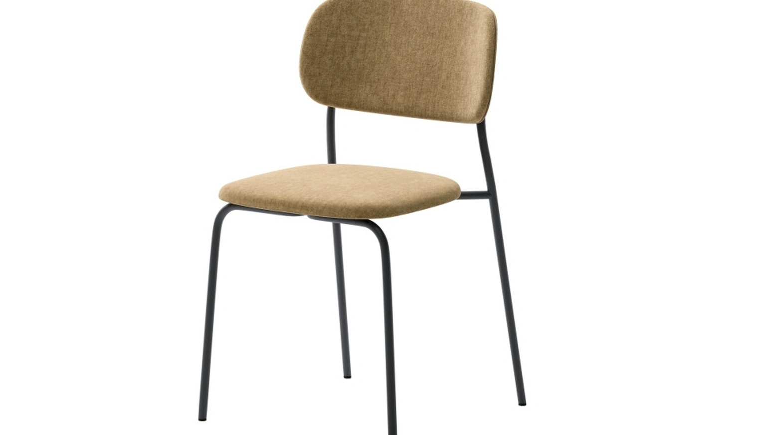 Sedia Papillon in tessuto con struttura in metallo di Veneta Cucine