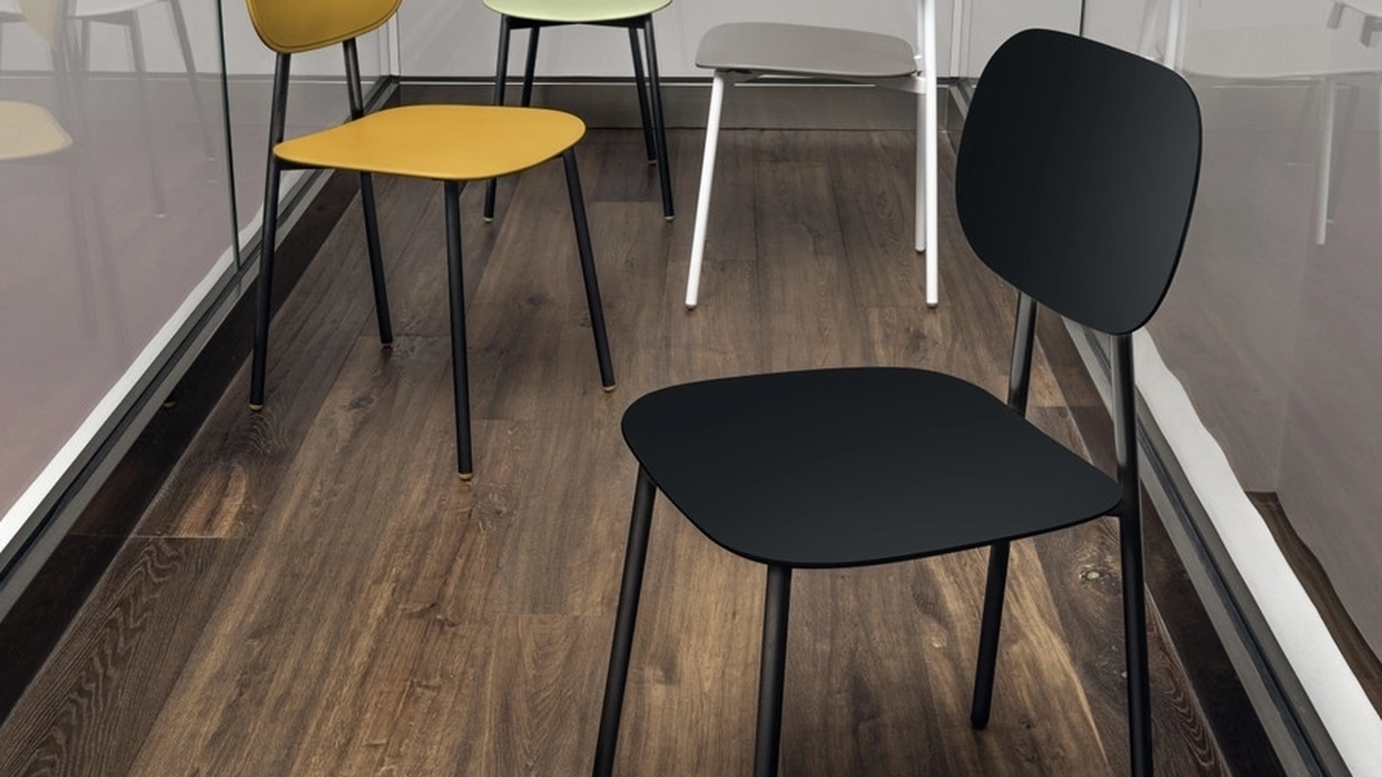 Sedia Painter Young in polipropilene di Scavolini