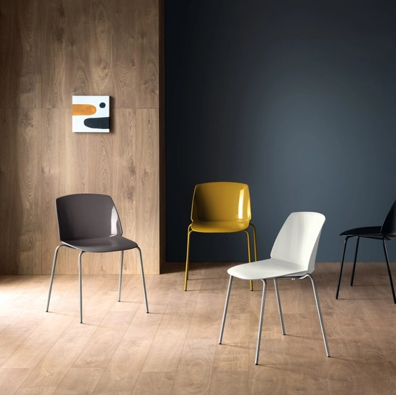 Sedia Sixties in polipropilene di Scavolini