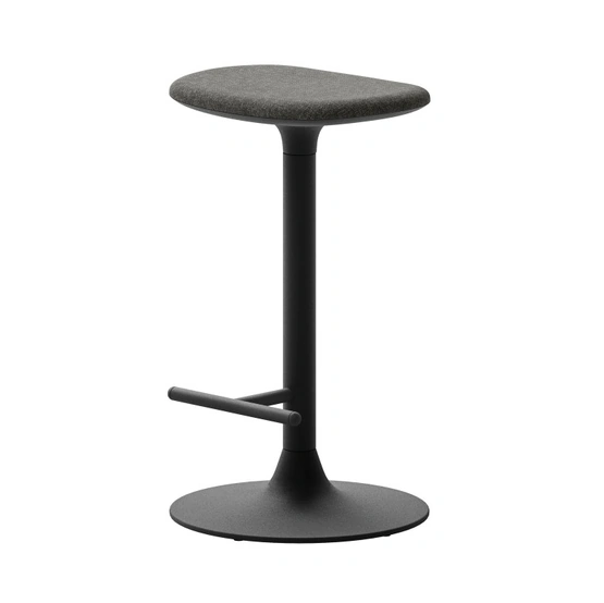 Sgabello Spool in tessuto con struttura in metallo di Veneta Cucine