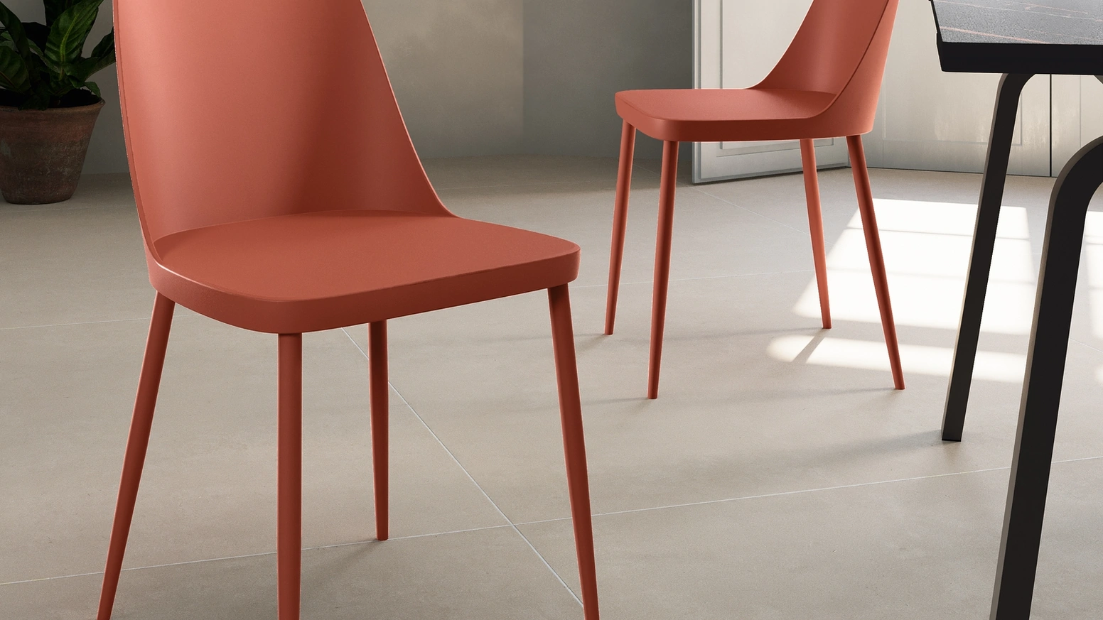 Sedia Tamara in polipropilene di Stones