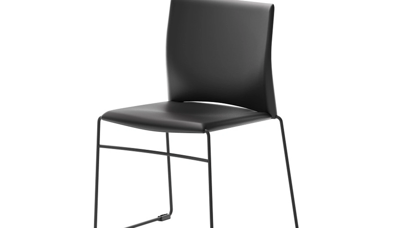 Sedia in ecopelle Web di Veneta Cucine