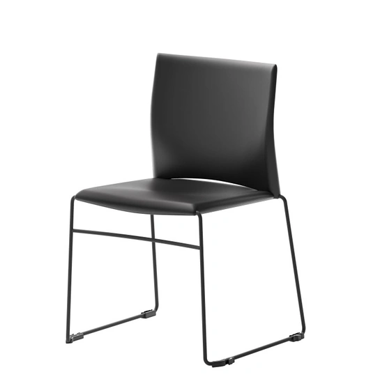 Sedia in ecopelle Web di Veneta Cucine